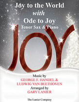 Joy to the World with Ode to Joy (Tenor Sax with Piano) P.O.D. cover
